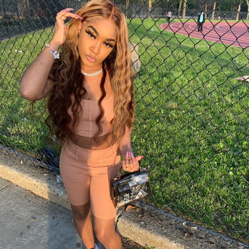 Nude two piece set